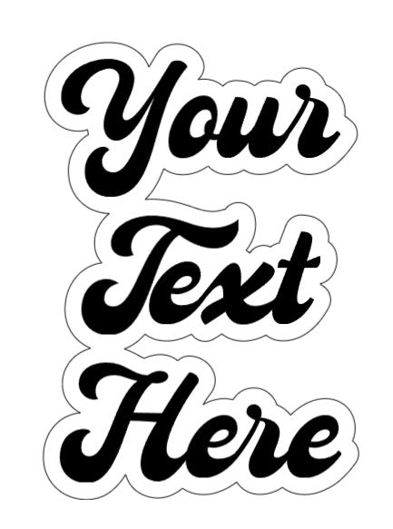 Custom Text Print
